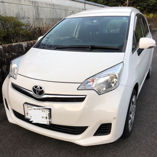 H25 ラクティス　車椅子積載車　　　　　　スローパー