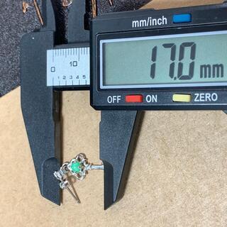 ピアス カギ ミャンマー産 本翡翠 ヒスイ 艶美麗 誕生日プレゼント 鑑別書有の画像