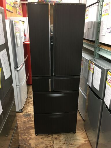 H006　MITSUBISHI　6ドア465L冷蔵庫　MR-RX47T-RW 今年中自社配達無料！