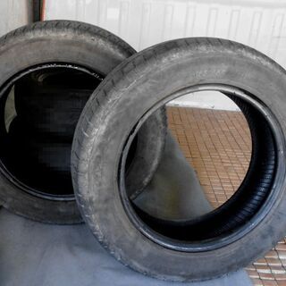 ★165/65R13　2本　差し上げます。の画像