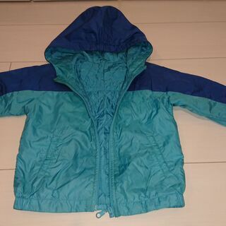 ベビー服　男の子 サイズ90　長袖アウタージャンパー１点、冬用暖かいスリーパーの画像