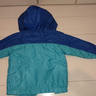 ベビー服　男の子 サイズ90　長袖アウタージャンパー１点、冬用暖かいスリーパーの画像