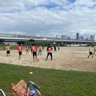 明日サッカーやります⚽️屋台もあります✨