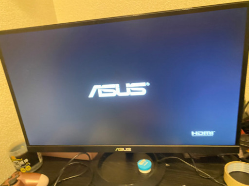 ASUS純正のフレームレス モニター23インチ