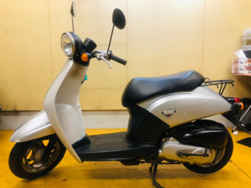 AF61 HONDA TODAY バッテリー新品 シート新品