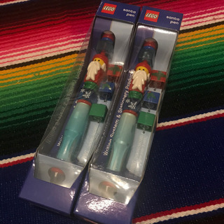 レゴ　ボールペン　クリスマス　サンタ