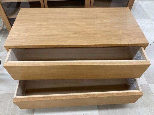 無印良品 2段チェスト