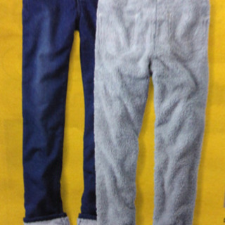 2L〜3L？新品　定価7850 もこもこ　あったかい　ジーンズ　...