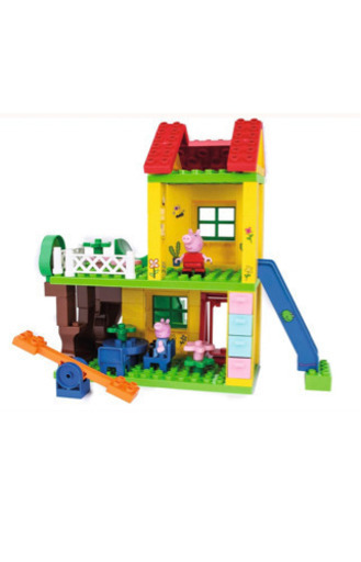 新品未開封！ペッパピッグおうちブロックLEGOデュプロ互換性あり！