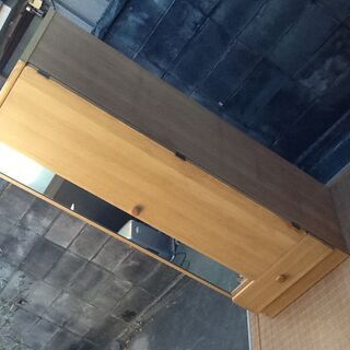 【0円】昭和レトロな衣類収納タンス 180×59×59.5㎝　配達も可