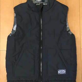 BEBE SLIPSLAP リバーシブルベスト　サイズ130センチの画像