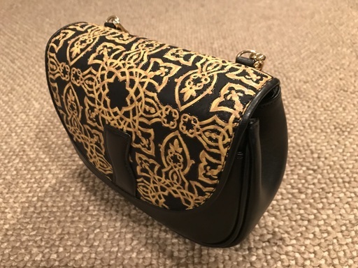 印傳屋　キナート　総革　ショルダーバッグ［レア］ほぼ新品。 