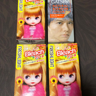 fresh lightハードブリーチ新品3個　GATSBYアクア...