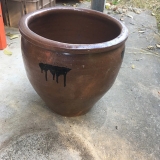 大かめ　壺　味噌作り