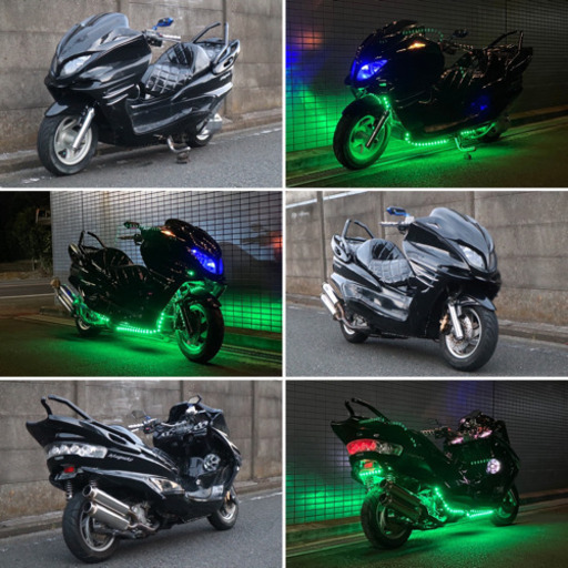 LED328パターン⁈【YAMAHA マジェスティ】★ブラックフルカスタム★