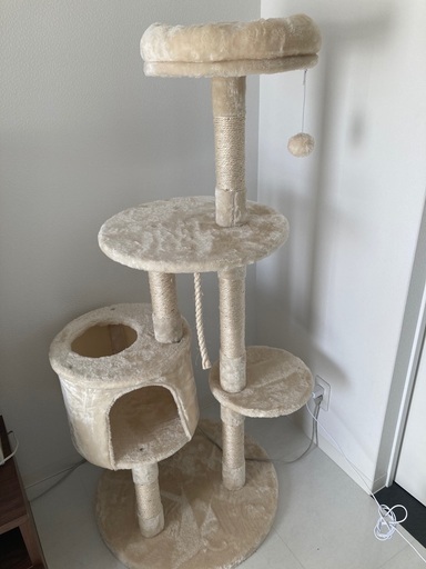 キャットタワー　ほぼ新品
