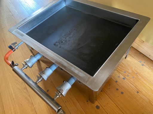 業務用の鉄板焼き、餃子焼器