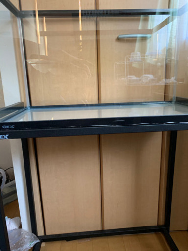 GEX水槽60cm(GEX2段水槽台付き)値引き交渉可