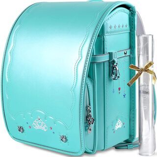【新品】人気可愛いランドセル 女の子 王冠デザイン 大容量 軽量...