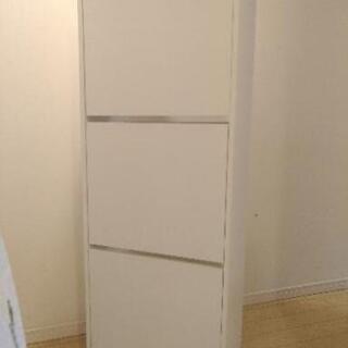 IKEA シューズボックス（白）　靴箱　下駄箱