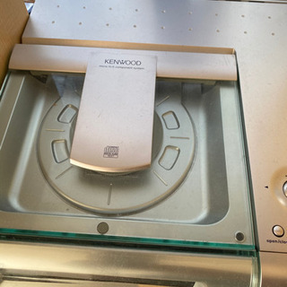 【KENWOOD】CD.MDコンポ動作確認済の画像