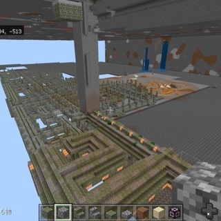 マイクラ統合版　ダンジョンな世界作り