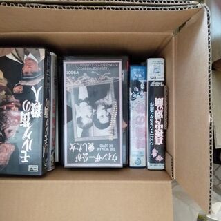 名作洋画（VHS)　100本程度（「50本以上」を修正）の画像
