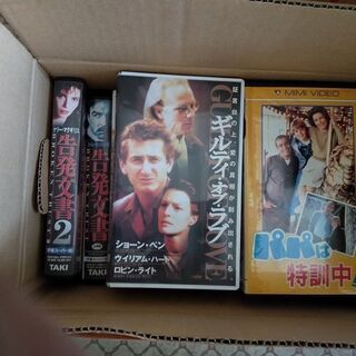 名作洋画（VHS)　100本程度（「50本以上」を修正）の画像