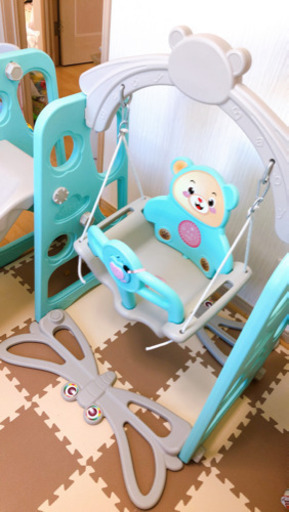 室内滑り台＆ブランコセット