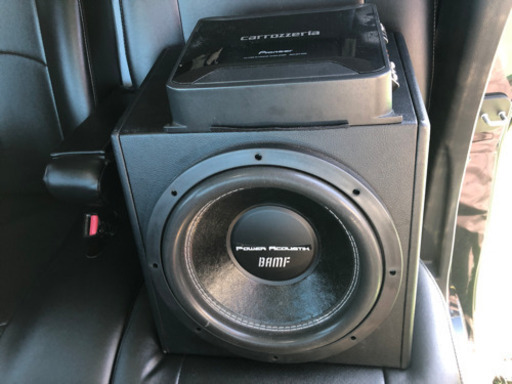 carrozzeriaアンプ付き!コンパクトサブウーファーセット