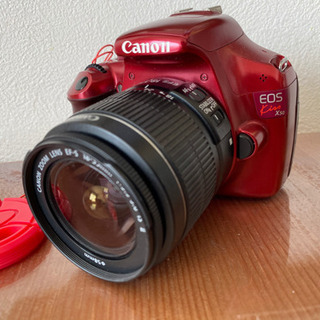 【Canon】EOSkiss x50 一眼レフ一式【お譲り先決定】の画像