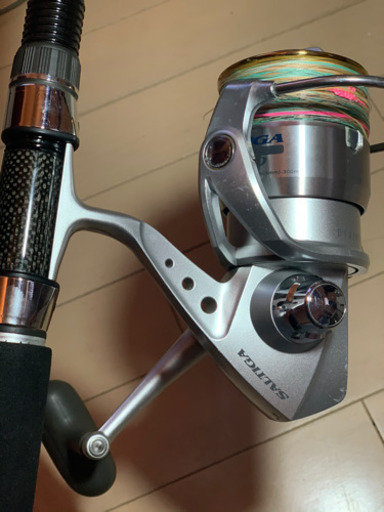 ジ釣り具　SALTIGA   ソルティガ　ロッド　リール セット