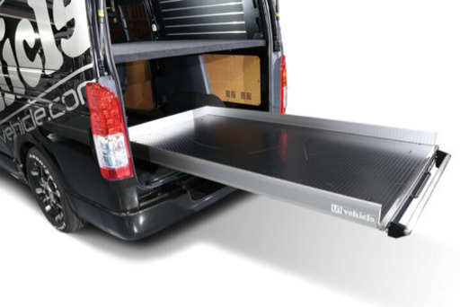 ハイエース、キャラバン用スライドフロア