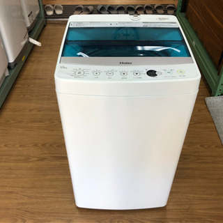 【リサイクルサービス八光　田上店　安心の3か月保証　配達・設置OK】ハイアール 5.5kg 全自動洗濯機　ホワイトHaier JW-C55A-W