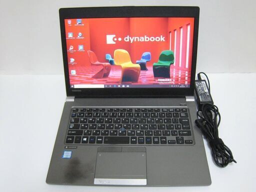 オフィス2019付 薄型・堅牢・軽量　東芝 dynabook 第６世代Corei5- 8GBメモリー SSD240GB 13.3インチ 無線 HDMI