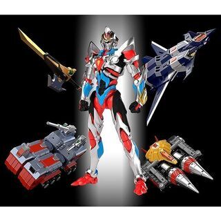 【SSSS グリッドマン】超合体超人 DXフルパワーグリッドマン フィギュアの画像