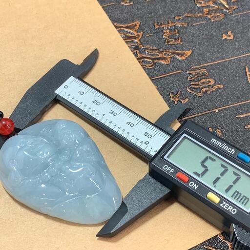 本翡翠　ネックレス 仏様 仏公　ミャンマー産 天然翡翠 ヒスイ A貨 無病息災　誕生日プレゼント 鑑別書付き 2022072501