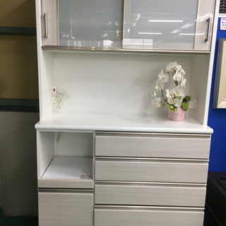 sk0761  ★中古美品　NITORI　ダイニングボード　ポスティア120KBWH　2019年