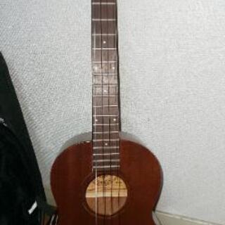 !!アメリカンヴィンテージ ファビラ バリトンウクレレ ハードケ...