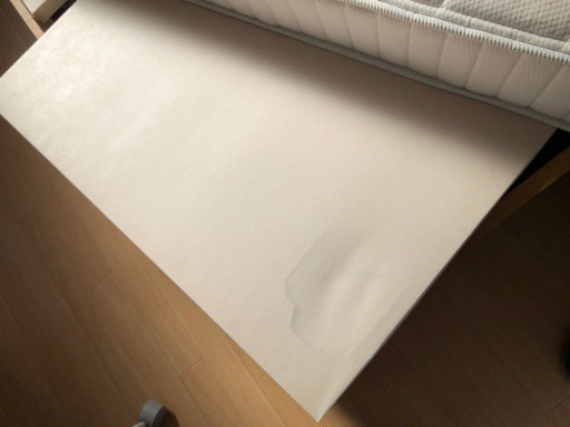 　ベッドセミダブルベッド　收納付き  