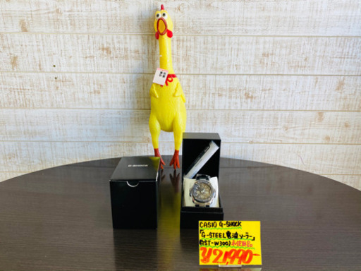 CASIO　G-SHOCK　G-STEEL電波ソーラー　GST-W300　未使用品