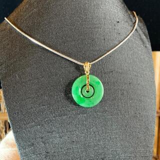 福袋 ネックレス 玉壁 ミャンマー産 本翡翠 18kゴールド 縁起物 誕生日プレゼント 鑑別書 福袋 ネックレス 玉壁 ミャンマー産 本翡翠 18kゴールド 縁起物 誕生日