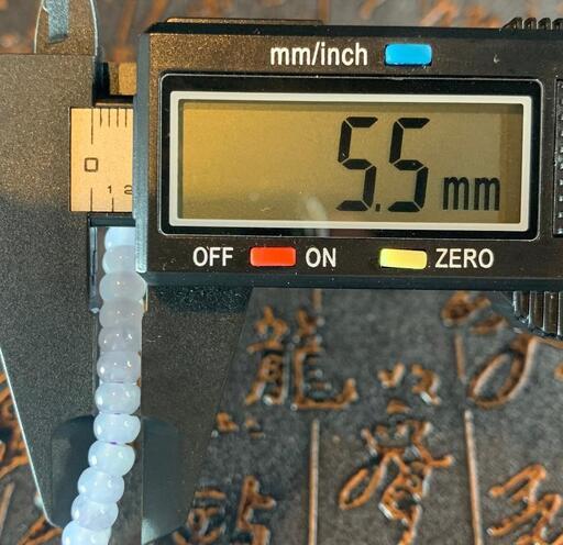 ネックレス 数珠 本翡翠 氷ヒスイ ラベンダー色 ツヤツヤ 誕生日プレゼント 2022072114