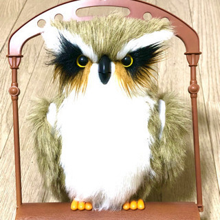 おしゃべりフクロウ 声をモノマネするよ