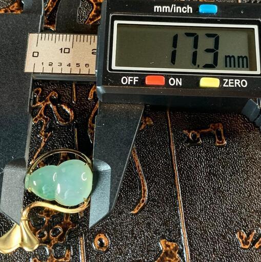 福袋 ネックレス 瓢箪 本翡翠 氷ヒスイ 18Kゴールド 誕生日プレゼント鑑別書付