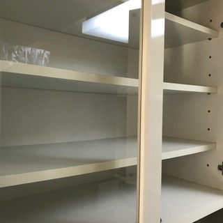 【お話中】食器棚ホワイト【村内家具】の画像
