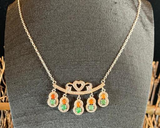 福袋 ネックレス レディース 瓢箪 本翡翠 ヒスイ シルバー 誕生日プレゼント