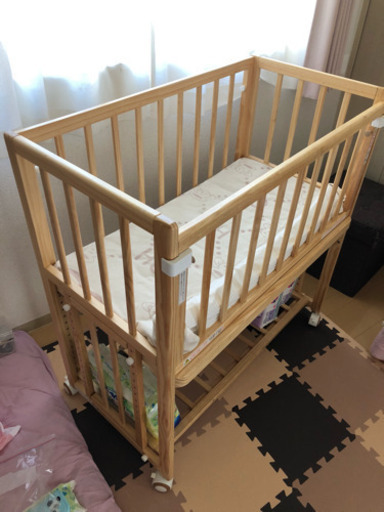 ベビーベッド そいねーる＋