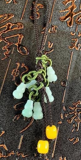 福袋 ストラップ かわいい瓢箪 本翡翠 ヒスイ A貨 艶美麗 誕生日プレゼント