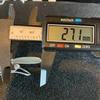 福袋 ペンダント ネックレス 天然本翡翠 氷ヒスイ A貨 魔除け 鑑別書有の画像